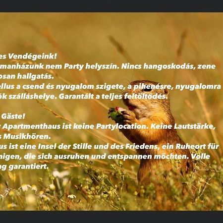 Citellus Apartman Dunasziget Exteriér fotografie